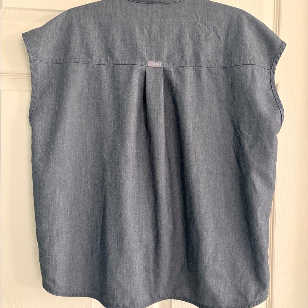 Figs Graphite Rafaela Scrub Top - Picture 2 of 3